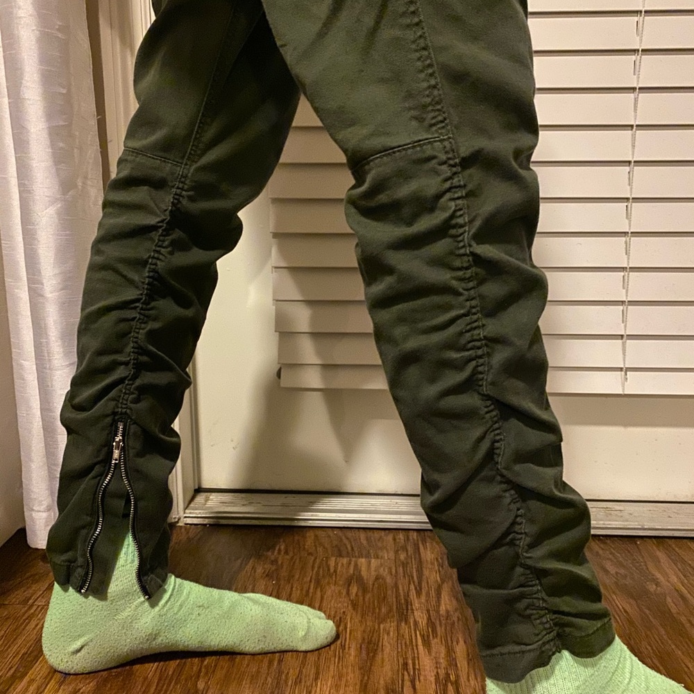 H&M gathered jogger pant